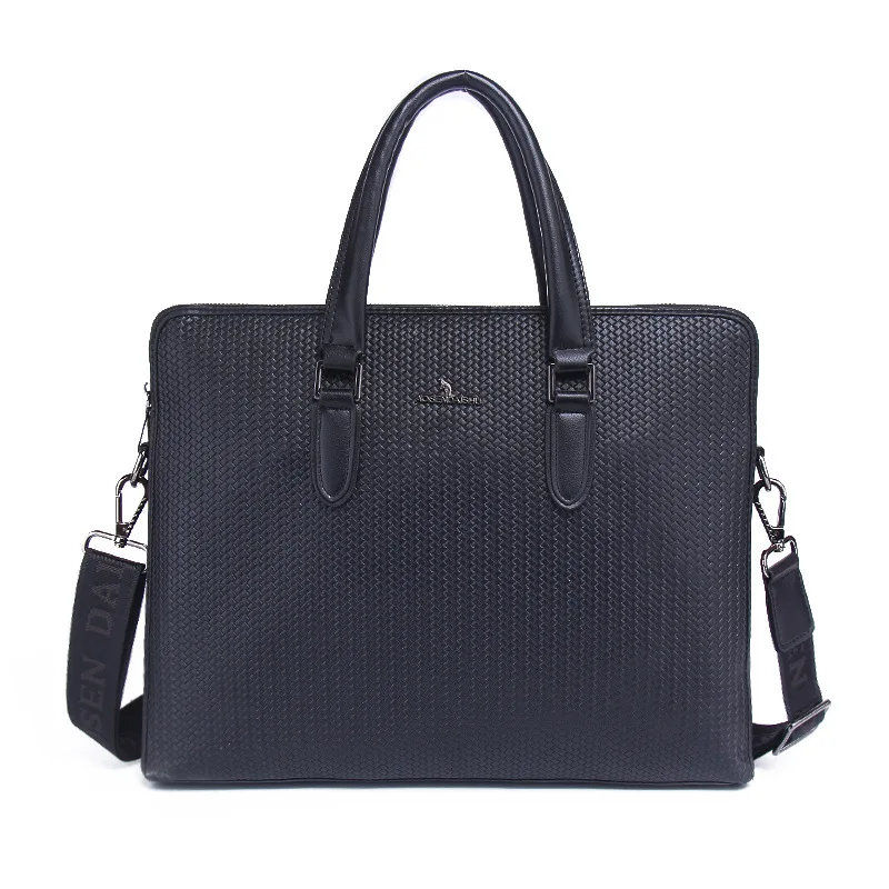 

Men Hand-held Retro Casual Briefcase Bag Leather Shoulder Messenger Bags Travel High Quality Business Computer Laptop Handbag