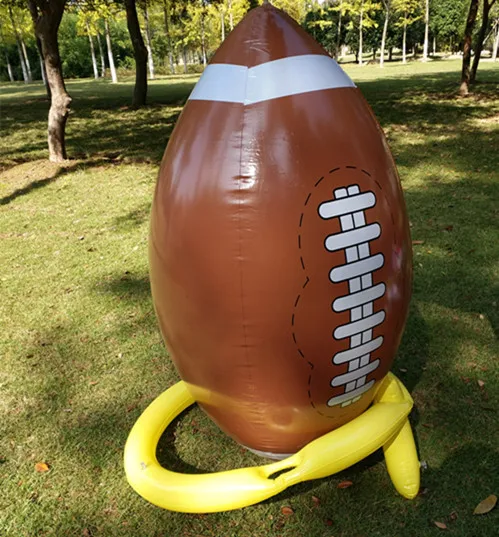 

Outerdoor Playground Beach Ball Children's Toys Inflatable American Football PVC baby inflatable Rugby Souvenirs 1M Decor Props