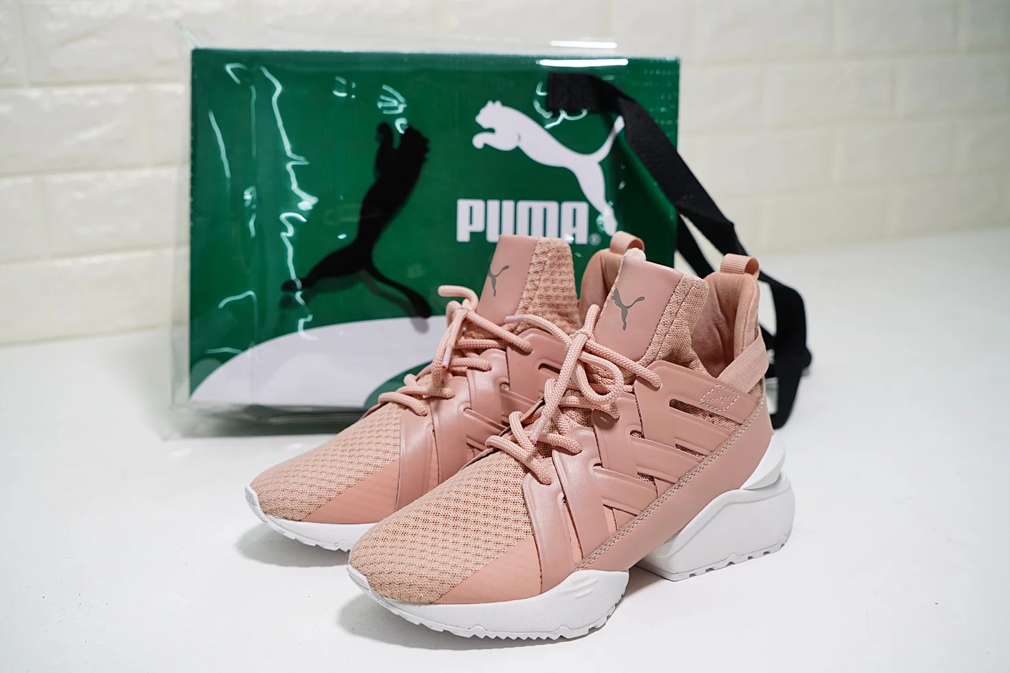 2018 PUMA Для женщин Muse эхо Атлас EP кроссовки бадминтон обувь Размер 35–40|Обувь для