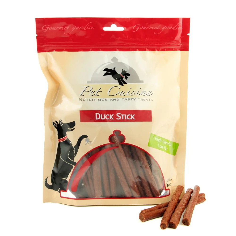 Pet Cuisine Duck Flavor Dog Snacks Small Pet Food Jerky Sticks 340gin