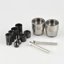 Универсальный ручной стержень, для мотоциклетного руля, Вилки для Акустическая система Заглушки для ZX10R ZX6R NINJA636 ZZR1400 GTR1400 Z750 ER6F ER6N