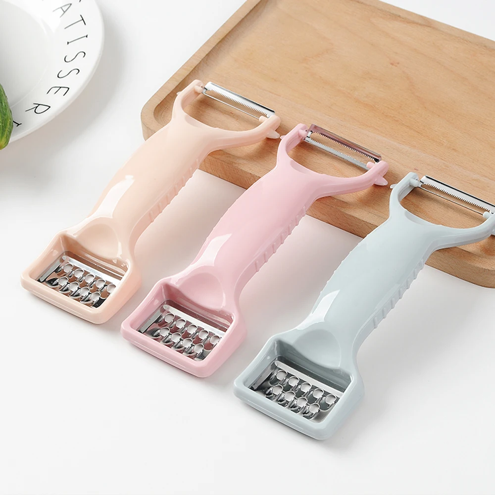 Super Vegetable Slicer Fruit Peeler Multipurpose Kitchen Tool Double head design Good Zinc Ultra Sharp Knife | Дом и сад