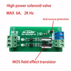 24 в 12 В 5 в 3,3 В 2 канала Плата усилителя ПЛК вход полная совместимость фотоэлектрическая монтажная плата Мощный транзистор