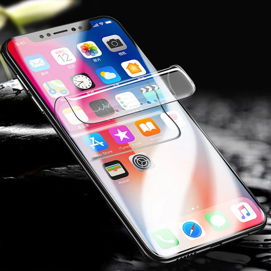 3D Передняя Задняя полная крышка протектор экрана для iPhone XS Max XR Защитная