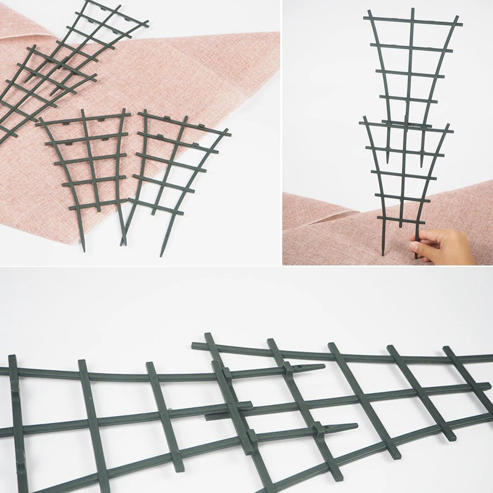 DIY пластиковая подставка для сковороды, подставка для сковороды, полка, Цветочная лоза, фиксированное направление роста растений для сада, крепление для виноградной лозы, 2 шт