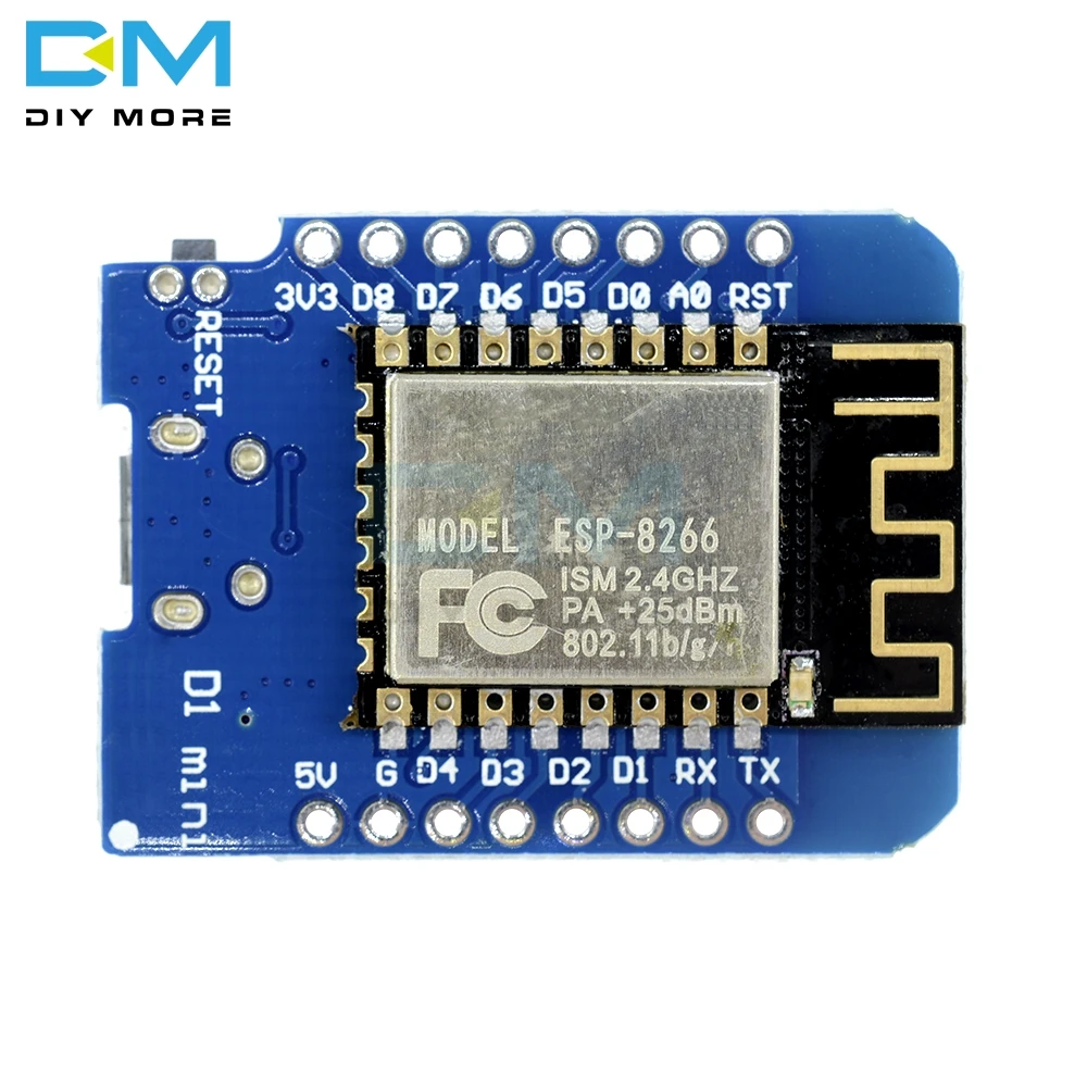 ESP8266 ESP-12 ESP-12F CH340G CH340 V2 V2.0 Micro USB WeMos D1 Mini wifi макетная плата D1 Mini NodeMCU IOT плата 3,3 В