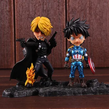 

BWFC Banpresto World Figure Colosseum Yamaguchi One Piece Monkey D Luffy Vinsmoke Sanji Figure Action PVC Collectible Model Toy