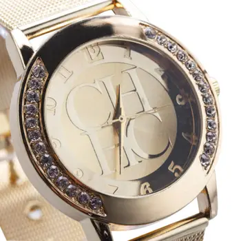 

2019 new branded watches men Luxury Geneva Diamond Men's Watch Stainless Steel dial Watchband Quartz Analog Watch