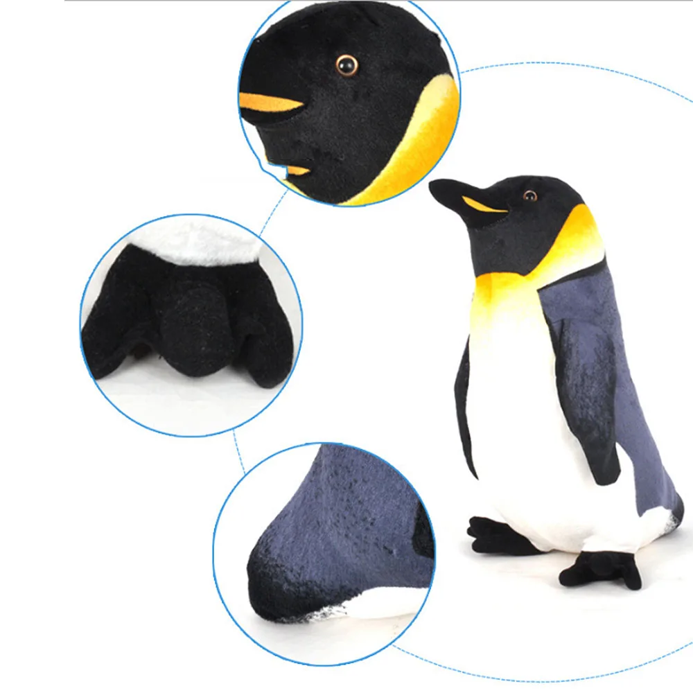 Плюшевые игрушечные океанские существа плюшевые плюшевый пингвин милые мягкие море модельной игрушки для мягкие детские подарки на день