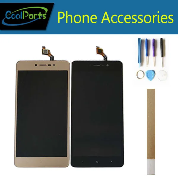 

5.5 Inch 1280*720 High Quality For Wiko Lenny 4 Plus LCD Display Screen+Touch Screen Digitizer White Black Gold Color+Tape&Tool