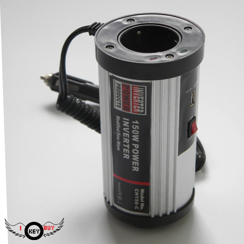 

New Arrival Power Inverter Adapter Converter I Key Buy Car Travel Power Inverters USB 5v, DC 12v TO AC 220v Auto Car Converters