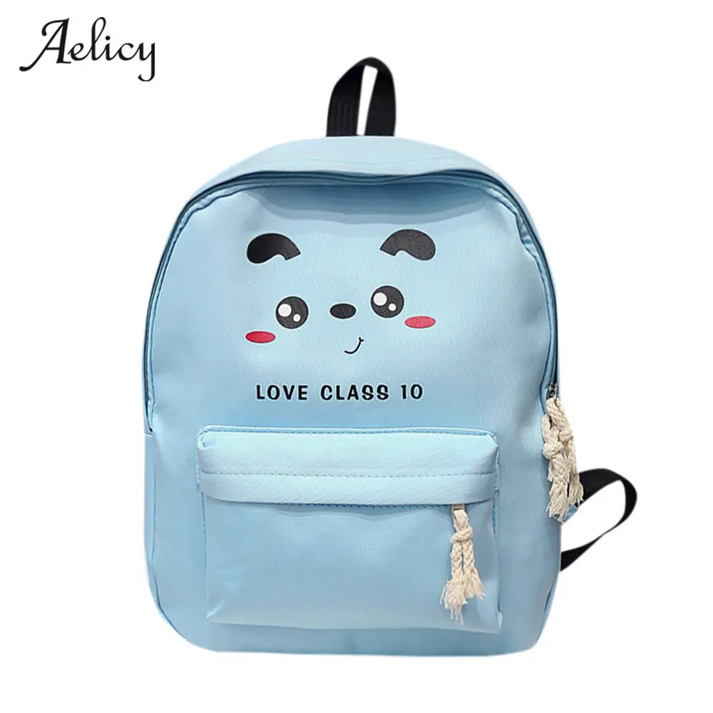 

Aelicy Cartoon Printing Rucksack Cute Cartoon Zipper Backpack Mochila Feminina Mochila Escolar Character Sac A Dos Femme 0908