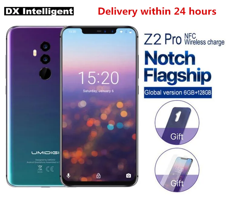 Ulefone Мощность 2 мощность MTK6750T Octa core 4 г смартфон ГБ + 64 Android 7.0 5.5 дюймов FHD OTG 6050 мАч Quick