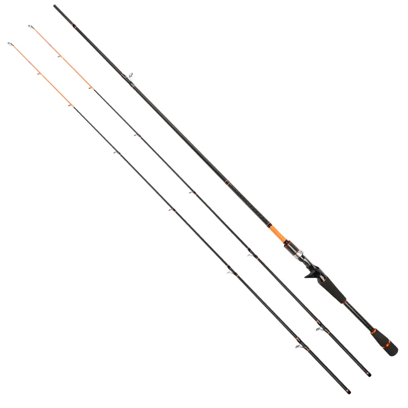 

Tsurinoya 2.4M Casting Fishing Rod Carbon Materials with M/ML 2 Tips Hard Power 2 sections Joy Together C802 Fishing Rod