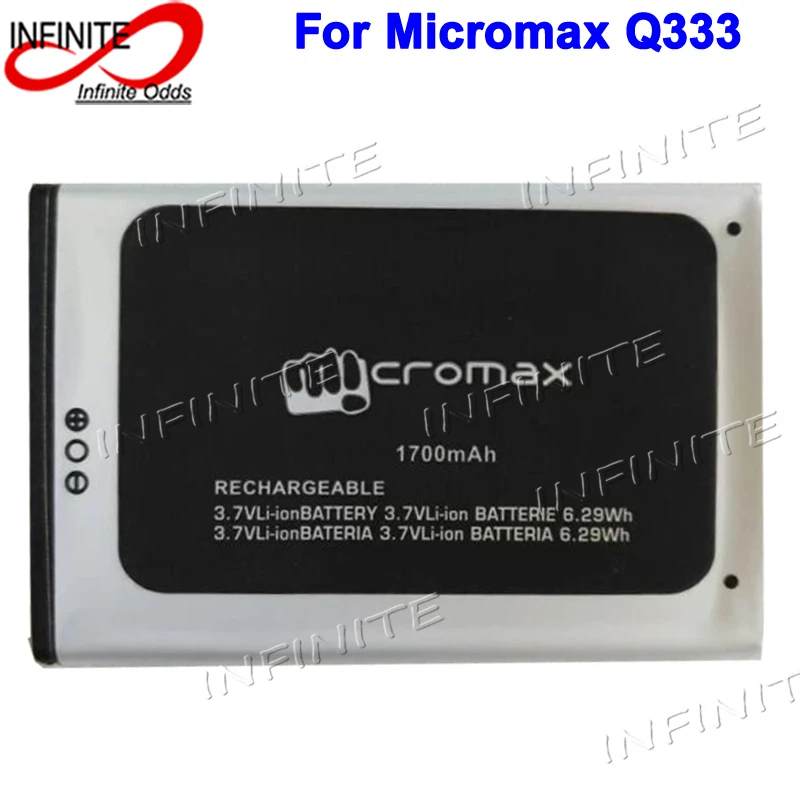 Аккумулятор для Micromax Q333 высокого качества 1700 мАч|battery for micromax|battery forbattery micromax |