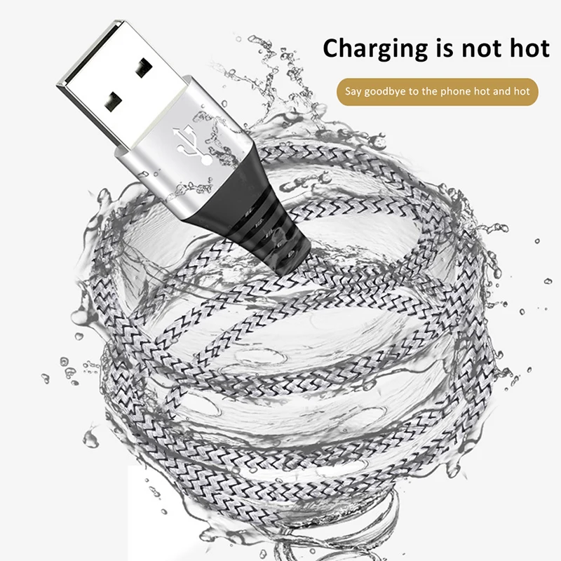 ! ACCEZZ 0 3 м 1 2 USB кабель для передачи данных iPhone 7 8 Plus X Xs Max XR 5S iPad планшет быстрая