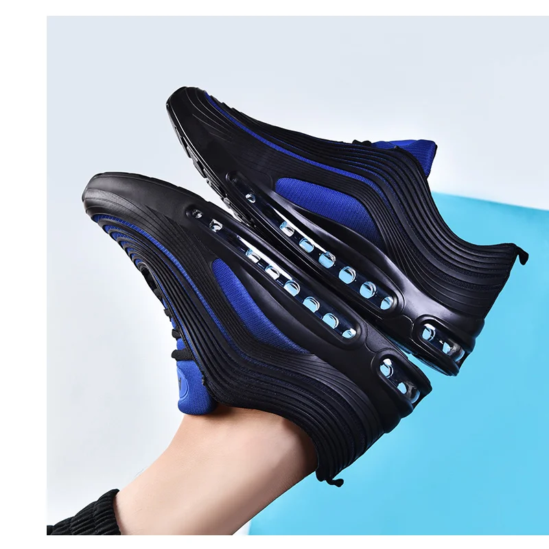 Outdoor Walking Shoes Men Stylish Trainers Sneakers Four Seasons Gym Shoes