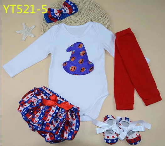 Популярная Рождественская вечеринка подарки для малышей комбинезон с длинными рукавами для новорожденных Костюм из 5 предметов модные комплекты одежды для маленьких девочек детская одежда - Цвет: as shown