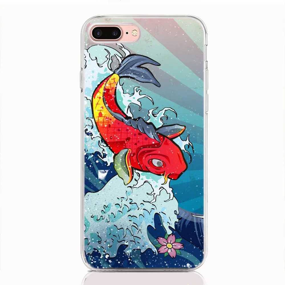 A06  7 Plus Cartoon Wave Art Japanese