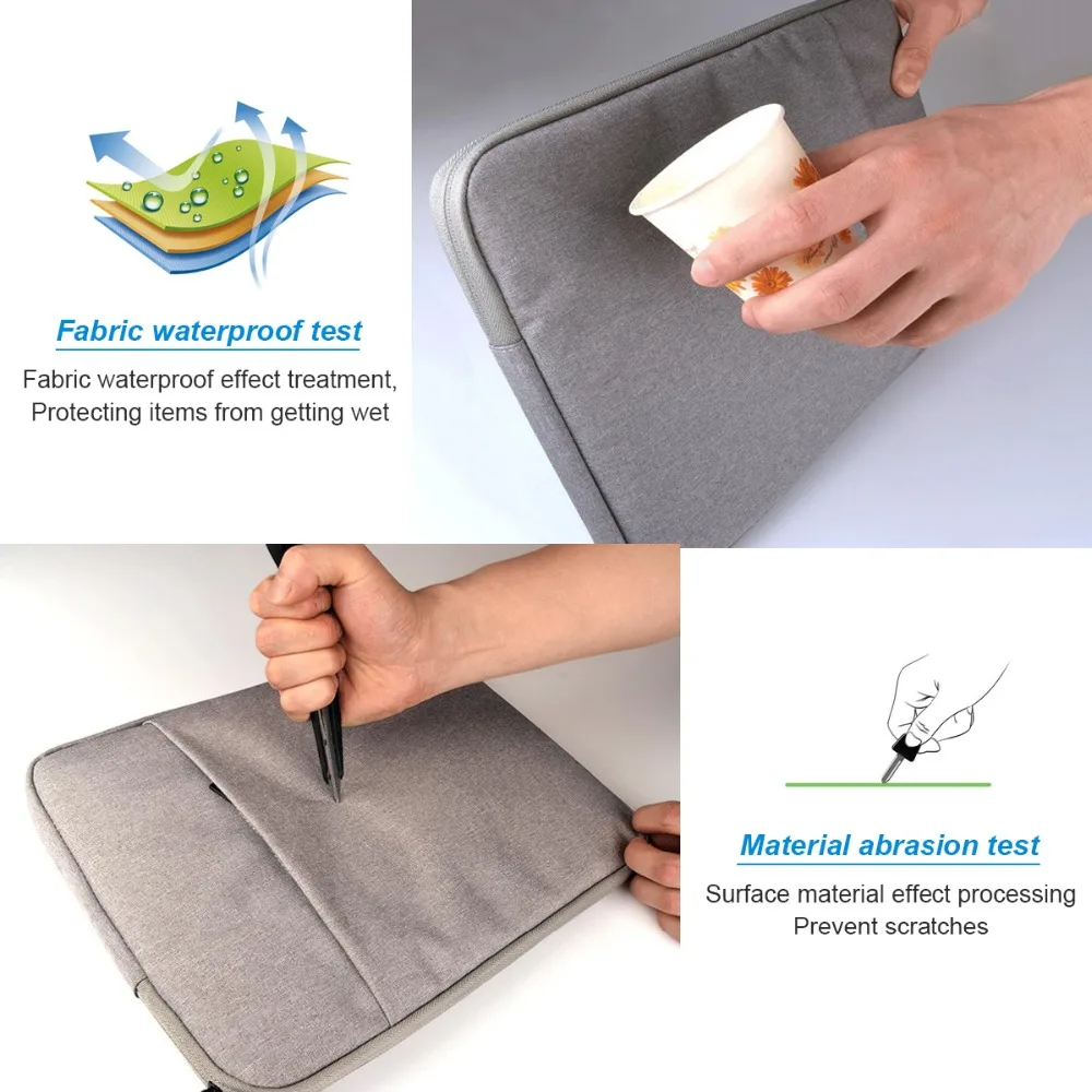 Notebook Laptop Sleeve Bag Pouch Case For Acer Dell HP Asus Lenovo Macbook Pro Reitina Air Xiaomi 11 13 12 14 15 GOOJODOQ Notebook Laptop Sleeve Bag Pouch Case For Acer Dell HP Asus Lenovo Macbook Pro Reitina Air Xiaomi 11 13 12 14 15 GOOJODOQ