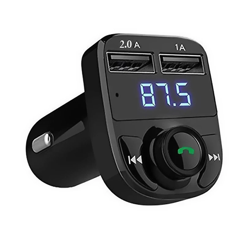 1set Car Audio MP3 Player with 3.1A Quick Charge Dual USB Car Charger FM Transmitter Aux Modulator Bluetooth Handsfree Car Kit