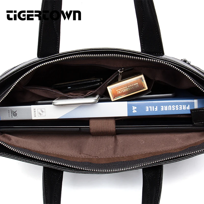 TigerTown, новинка, натуральная кожа, мужская сумка, деловая, через плечо, Сумки из натуральной кожи, сумка для компьютера, сумка для ноутбука