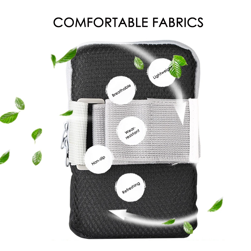 Универсальная повязка на руку для смартфона, спортивная сумка для бега, чехол для iPhone, samsung, водонепроницаемая, для мобильного телефона, наушники, ключи, сумки, чехол
