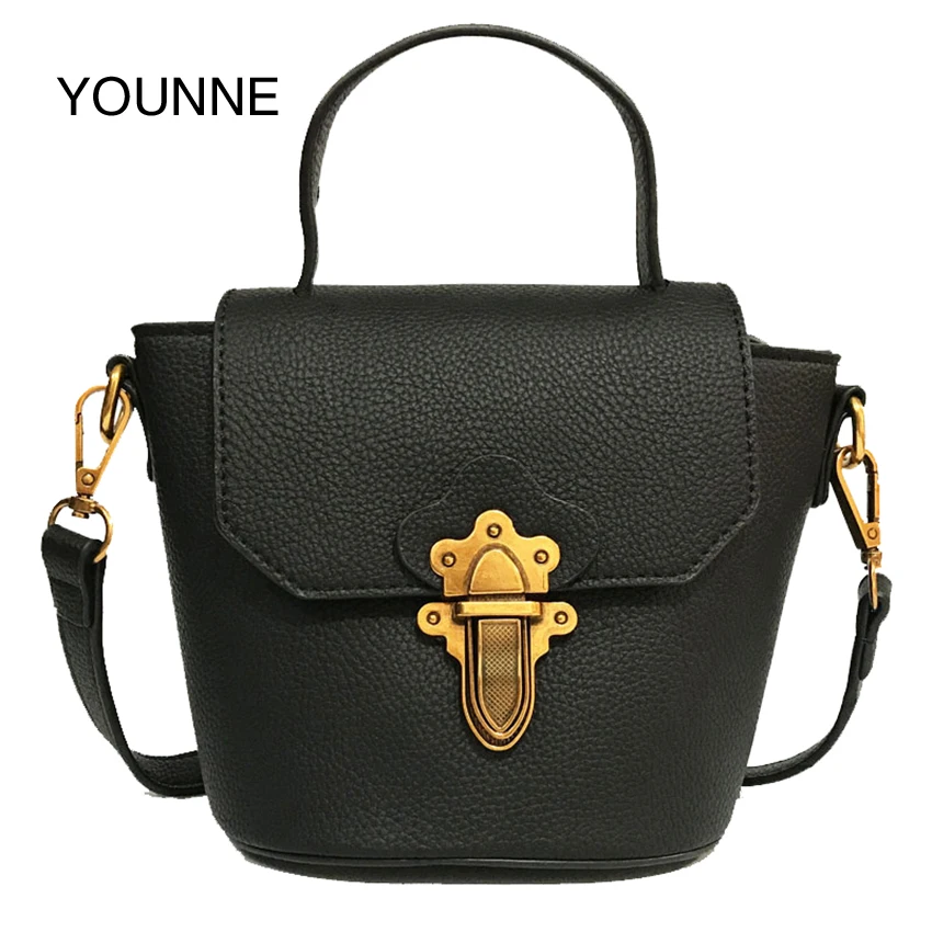 

YOUNNE Fashion Women Bag Female Crossbody Casual Shoulder Bag Ladies Message Bag Leather Briefcase Brand Black Femmes Sac Summer