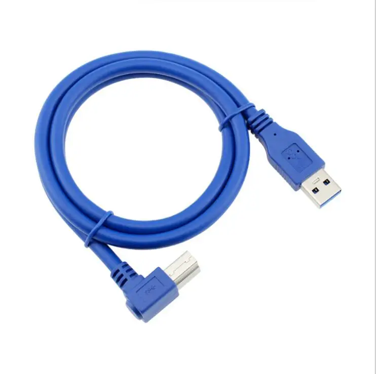 Производители место луженую медную проволоку USB3.0 линии передачи данных AM-BM локоть 90 градусов кабель для принтера