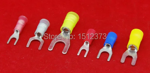 

250PCS/lot pre-insulating terminal SV2-5 16-14AWG(1.5-2.5 square meter) wire connector