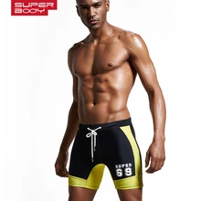 Летняя одежда для плавания, мужские плавки, сексуальный купальник, купальный костюм, Мужская одежда для плавания с буквенным принтом, боксеры короткие трусы шорты Sunga