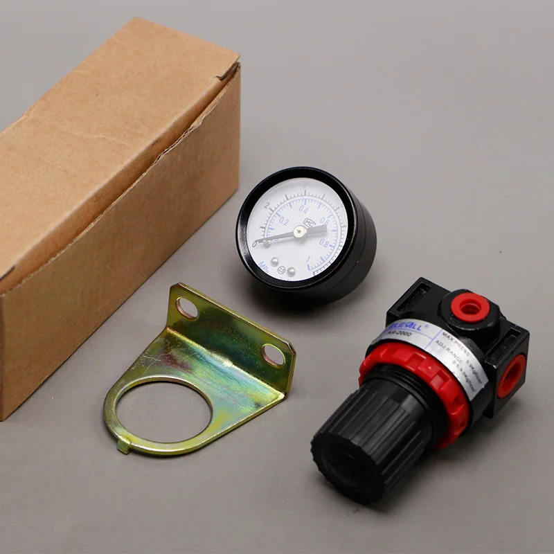

Air Control Compressor Pressure Gauge Relief Regulating Regulator Valve AR2000