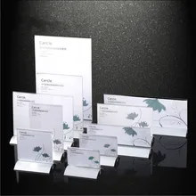 Название конференц-зала Рабочий стол вертикальный/горизонтальный металлический стол тег дисплей 210*297 мм знак этикетка Exihibition меню цена держатель для карт