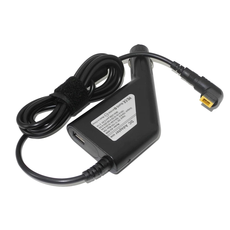 20V 4.5A Laptop Car Charger 90W