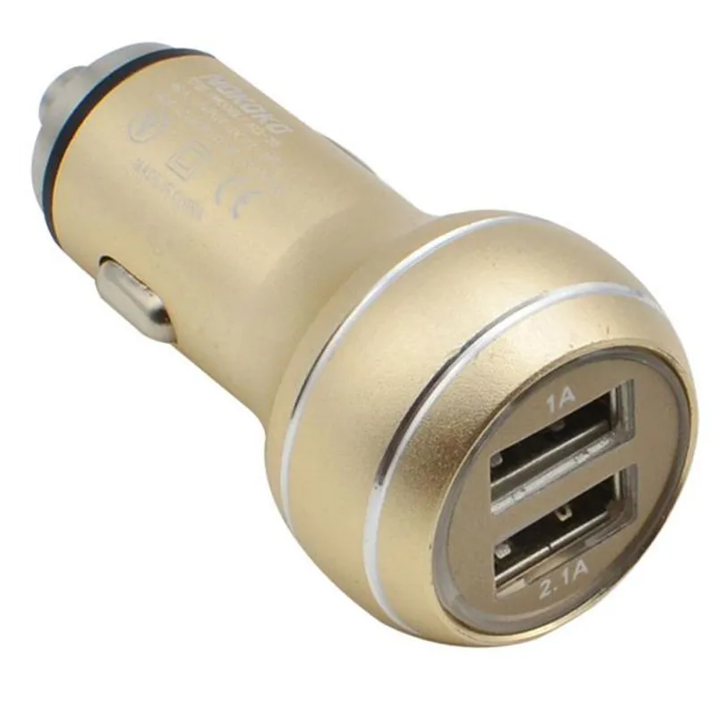Автомобильное usb зарядное устройство kongyide 3*3*7 см из алюминиевого сплава + пластик