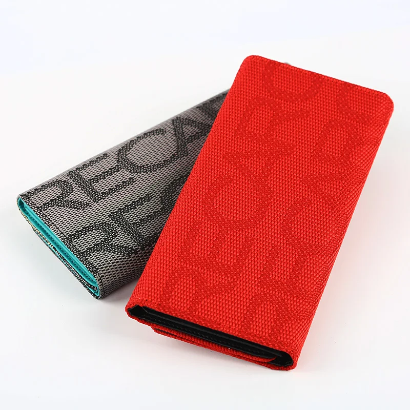 Large Long Shaped JDM Car Auto Wallet Money Purse Clip Racing Seat