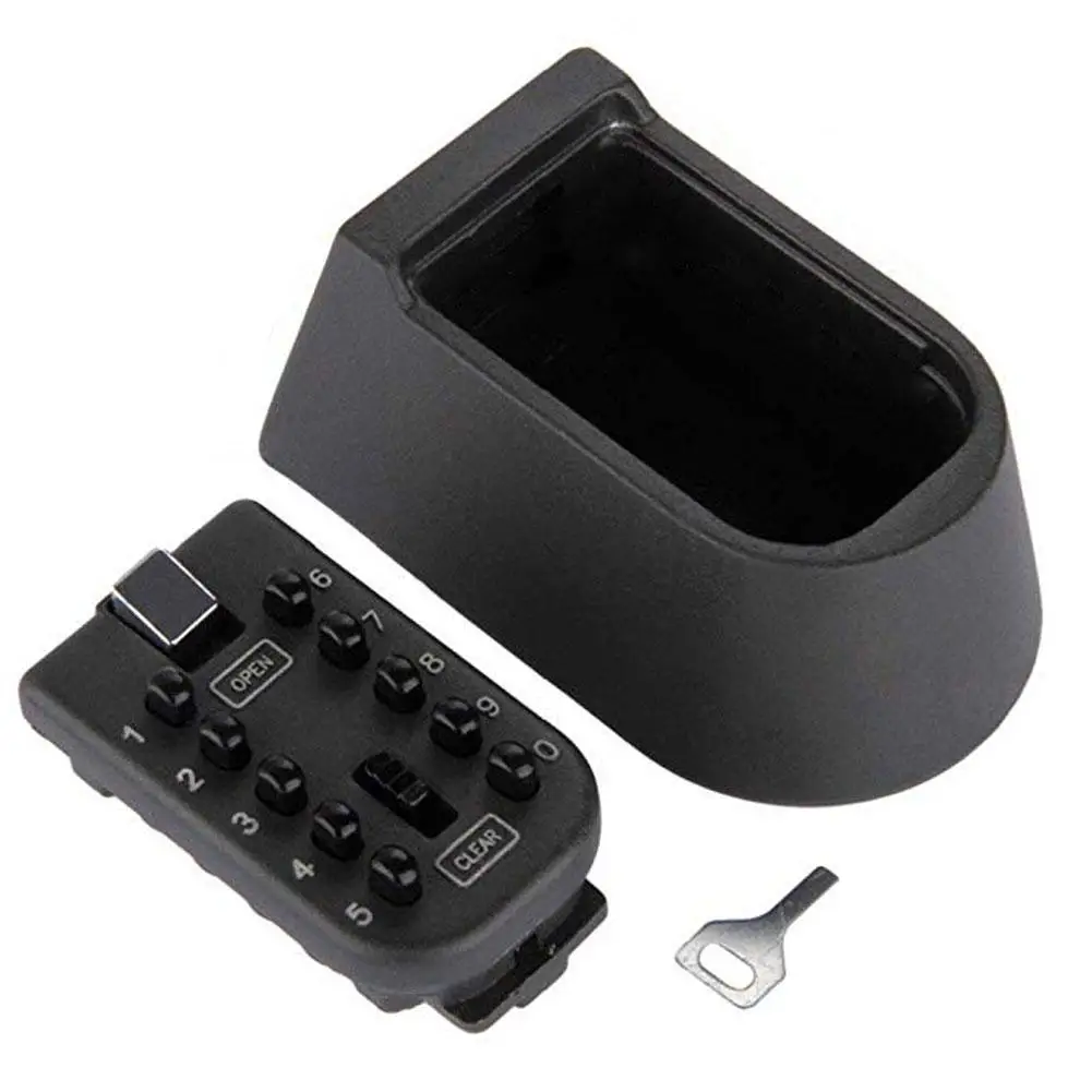 

House Exterior Wall Mount Safety Key Keeper Alloy Password Lock Storage Box