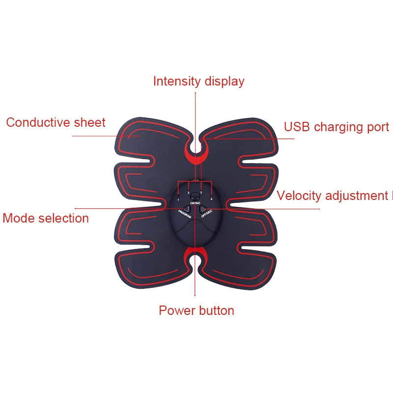 Abdominal Muscle Trainer Smart Electronic (16)