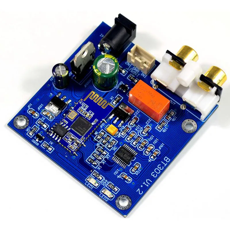 QCC3003 Bluetooth 5.0 Module With PCM5102 DAC Support A2DP ,AVRCP,HFP,AAC,I2S For Amplifier DC12V