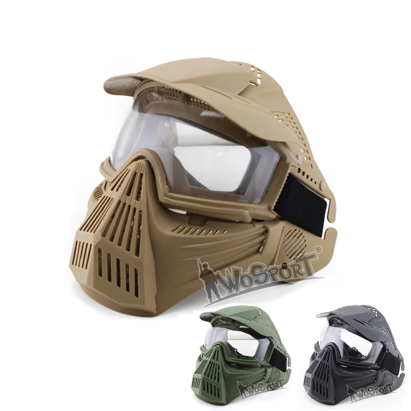 Full Face Protect Tactical Mask Military Paintball Shooting Masks