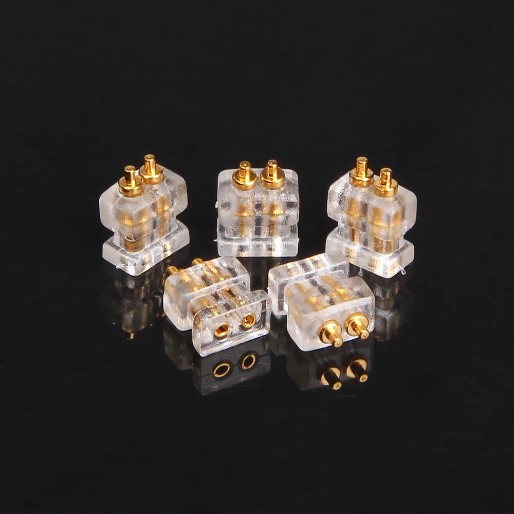 

FDBRO 2 pcs 0.78 double pin 1964 socket female diy custom high-end headphone cable accessories pin plug