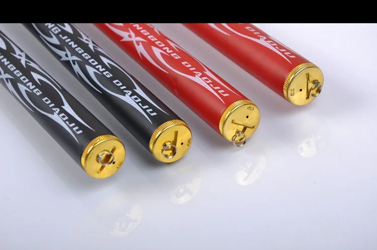 Fibra de Vidro Vara de Pesca Haste de Giro Telescópica 3.0 3.6 Frp Ultra Leve Pólo Mão 2.1 m 2.4 2.7 9 Varas de pescar