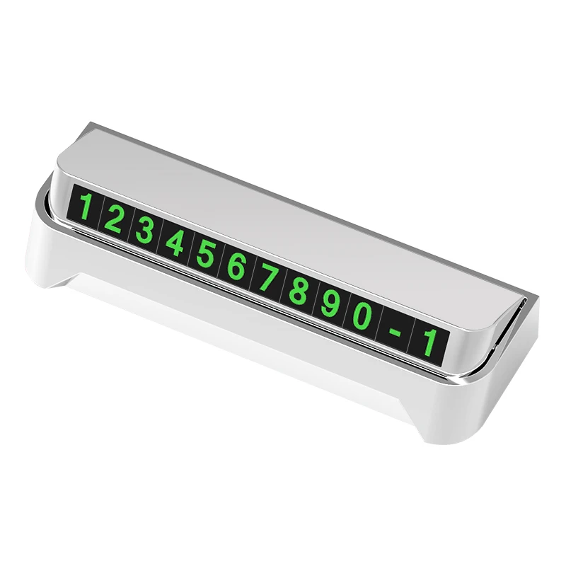

Car Phone Number Card Temporary Parking Card Hidden Telephone Number Car-styling 3D Sticker for