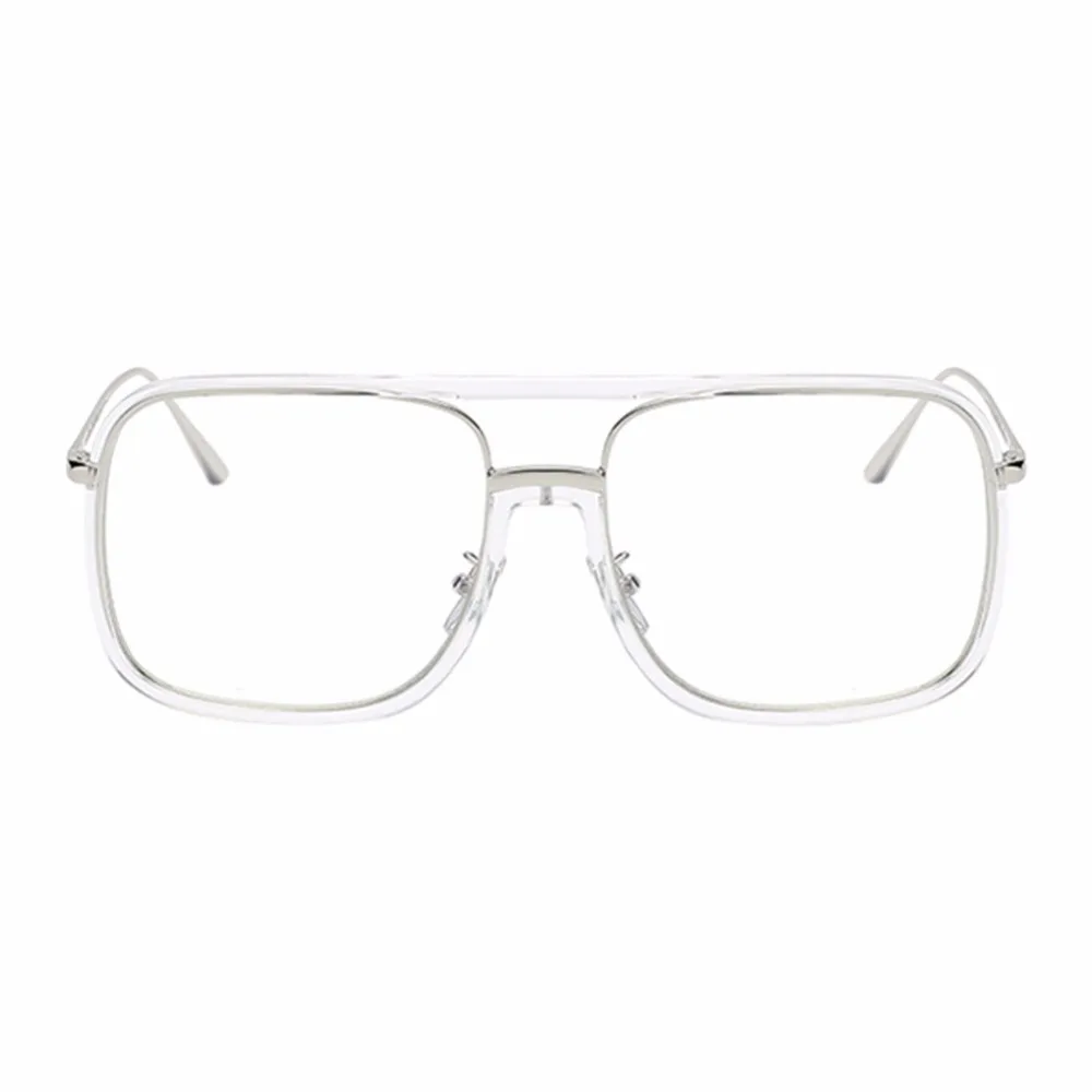 Retro Large Frame Short Nearsighted Glasses Stylish Myopia Eyeglasses 0