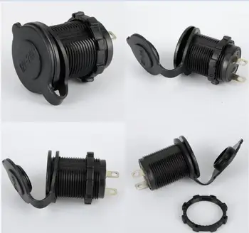 

CARPRIE 12V-24V Car Motorcycle Motorbike Cigarette Lighter Power Socket Plug Outlet Apr12 Drop ShippingA17