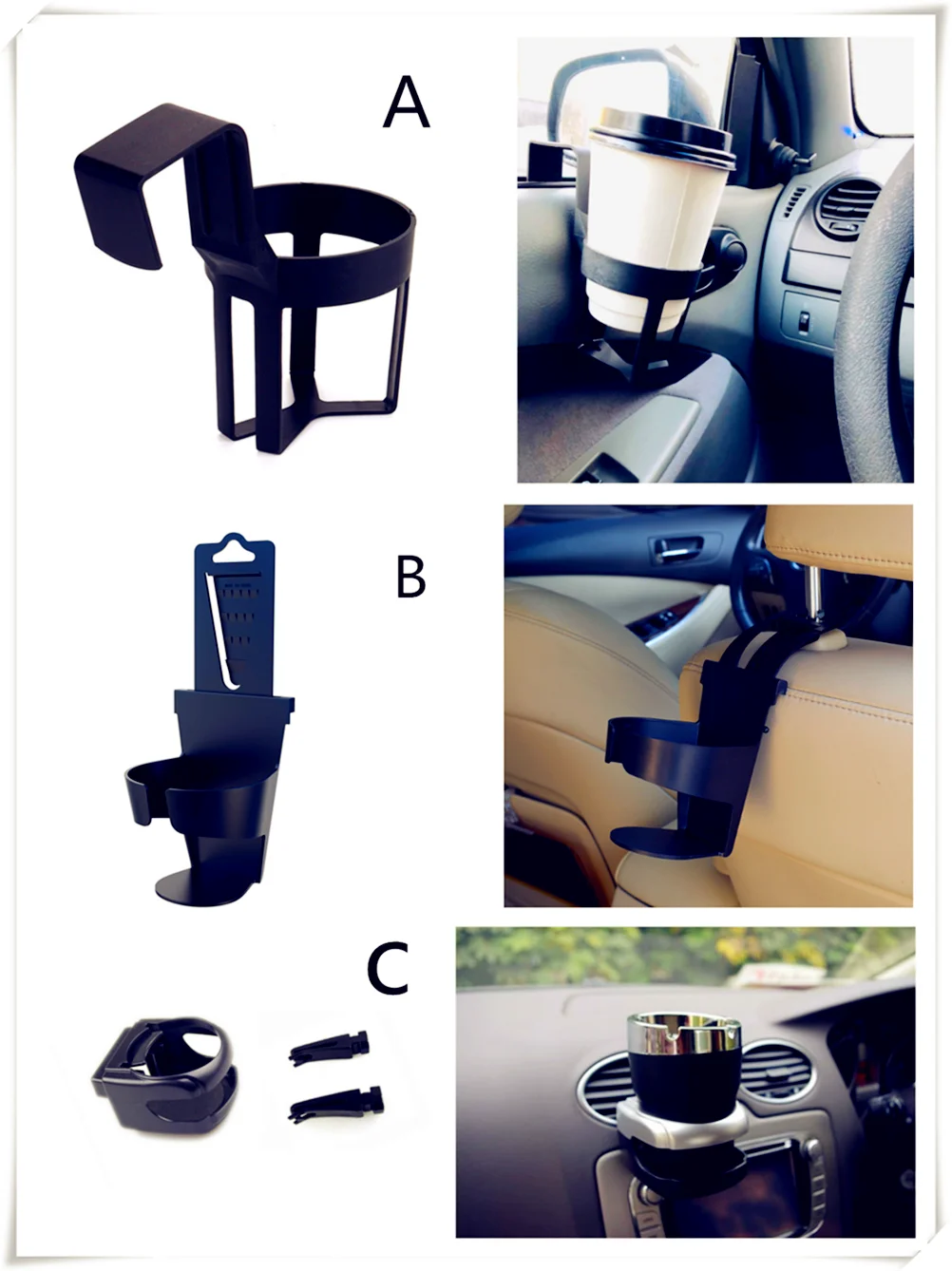 Car carrier cup water Bottle holder braket for Chevrolet Volt SS