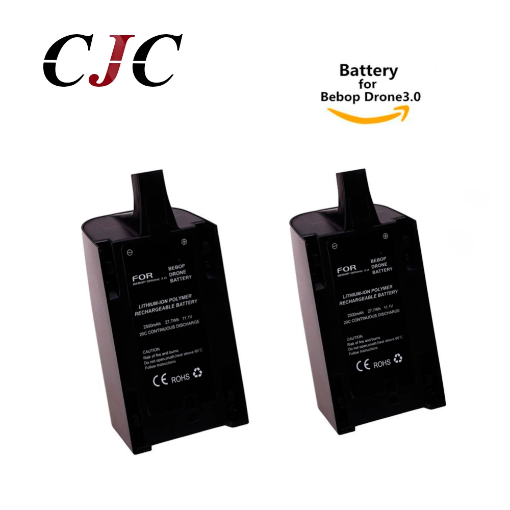 

2CPS RC Helicopter Battery Newest High Capacity 2500mAh 11.1V Powerful Li-Polymer Battery For Parrot Bebop Drone 3.0 Quadcopter