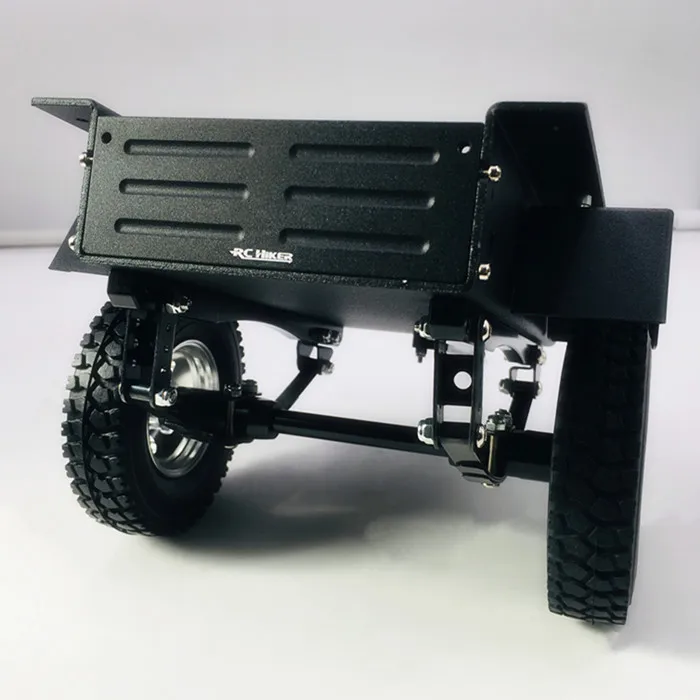 KYX гусеничный автомобиль CNC обработанный маленький прицеп набор одноосный для TRX 4