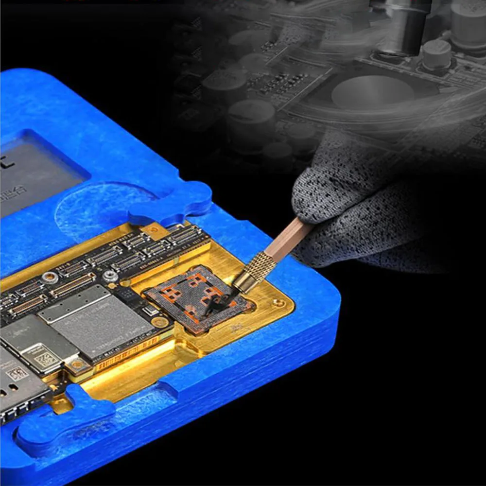 Интеллектуальная нагревательная платформа для iPhone X/XS MAX материнская плата многослойный сепаратор ремонтные инструменты Распайка паяльная станция