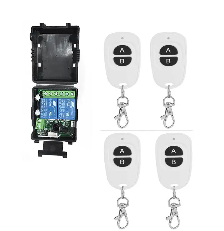 DC 12V Мини 2CH RF беспроводной переключатель системы дистанционного управления